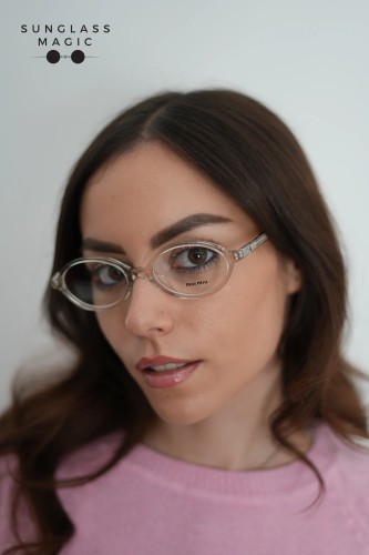 MIU MIU MU 01XV - 12U1O1 - 50 Montature ottiche Oval