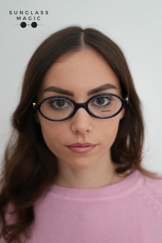 MIU MIU MU 01XV - 08Q1O1 - 50 Montature ottiche Oval