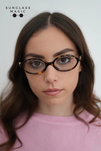 MIU MIU MU 04ZS - VAU08N - ​50 - CON LENTI CON FILTRO LUCE BLU-VIOLETTA Occhiali da sole Oval