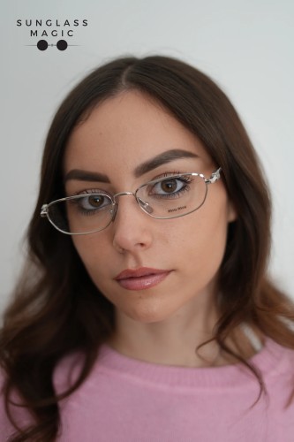 MIU MIU MU 52ZV - 1BC1O1 - 53 Montature ottiche Silver