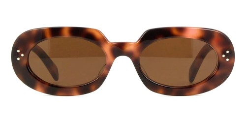 Celine CL40276U - 53E - 54 Occhiali da sole Havana Cat Eye