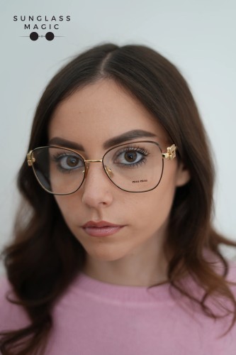 MIU MIU MU 50XV - ​KUI1O1 - ​56 Montature ottiche Butterfly