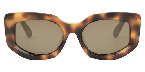 Celine CL40277F - 53E - 54 Occhiali da sole Havanna Cat Eye