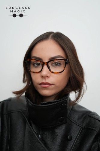Off-White OERJ056 - 6000 - 53 Montature ottiche Havanna Cat Eye