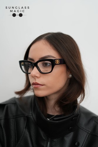 Balenciaga BB0363O - 001 - 54 Montature ottiche Black Square
