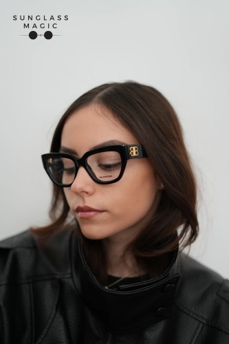 Balenciaga BB0326O - 001 - 53 Montature ottiche Black Square