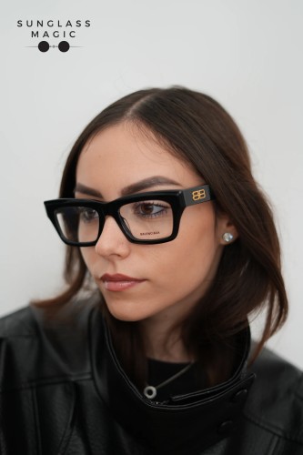 Balenciaga BB0240O - 001 - 52 Montature ottiche Black Square