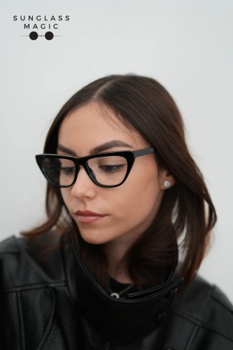 Stella McCartney SC0191O - 005 - 55 Montature ottiche Black Cat Eye