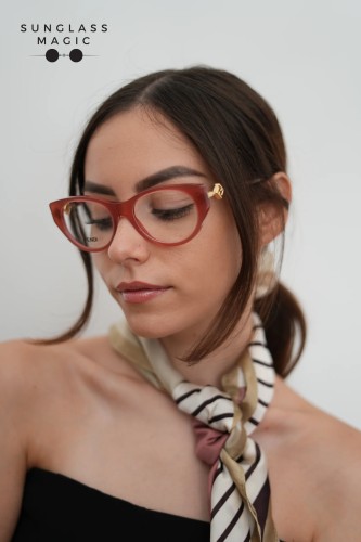 Fendi FE50099I - 069 - 53 Montature ottiche Pink Cat Eye