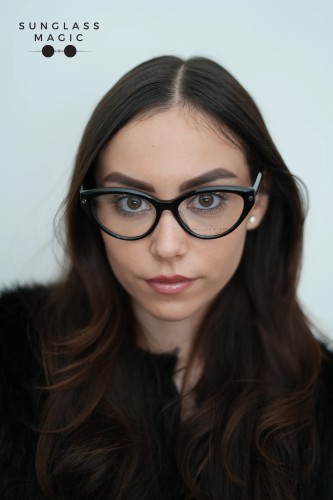Philipp Plein VPP052 CATEYES - 0700 - 54 Montature ottiche Black Cat Eye