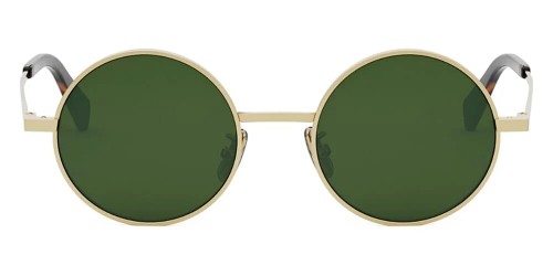 Celine CL40306U - 30N - 47 Occhiali da sole Gold Round