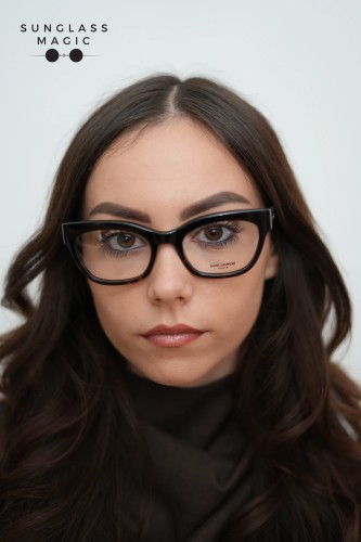 Saint Laurent SL643 - 002 - 52 Montature ottiche Havanna Cat Eye
