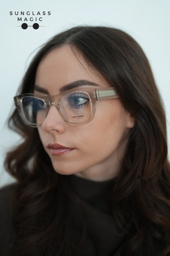 Saint Laurent SL698 - 004 - 50 Montature ottiche Transparent Square