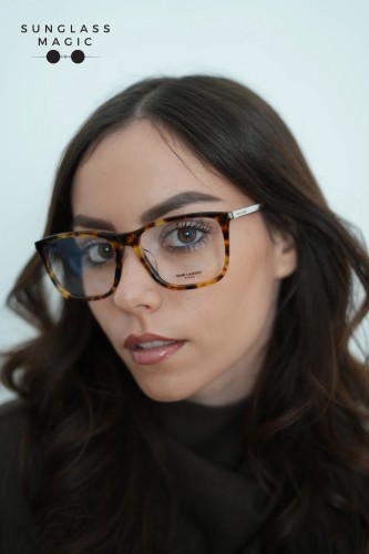 Saint Laurent SL345/F - 009 - 56 Montature ottiche Square