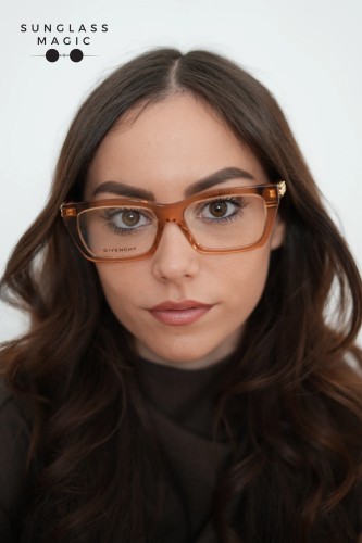 Givenchy GV50056I - 042 - 54 Montature ottiche Brown Square