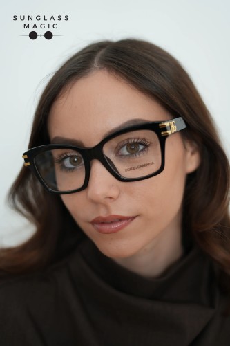DOLCE & GABBANA DG3419 - ​501 - ​54 Montature ottiche Black Square