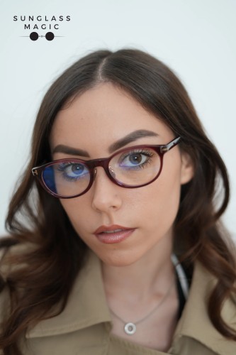Tom Ford TF6075-D-B ECO - 069 - 50 - CON LENTI CON FILTRO LUCE BLU-VIOLETTA Montature ottiche Oval