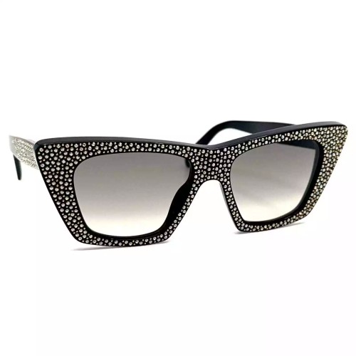 Celine CL4187IS - 01F - 51 Occhiali da sole Black Cat Eye