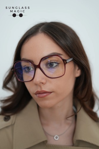 Tom Ford TF6062-B - 071 - 57 - CON LENTI CON FILTRO LUCE BLU-VIOLETTA Montature ottiche Burgundy Square