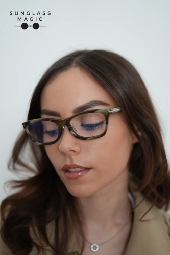Tom Ford TF6074-D-B ECO - 062 - 53 - CON LENTI CON FILTRO LUCE BLU-VIOLETTA Montature ottiche Square