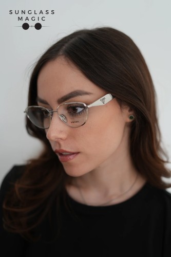 PRADA PR D52V - 1BC1O1 - 54 Montature ottiche Silver