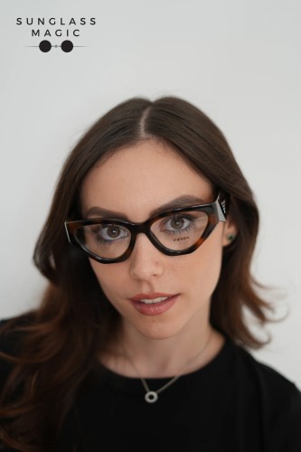PRADA PR C07V - 20D1O1 - 54 Montature ottiche Cat Eye