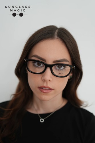 PRADA PR D01VU - 16K1O1 - 52 Montature ottiche Black Oval
