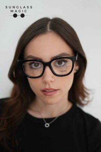 PRADA PR C11V - 16K1O1 - 53 Montature ottiche Black Butterfly