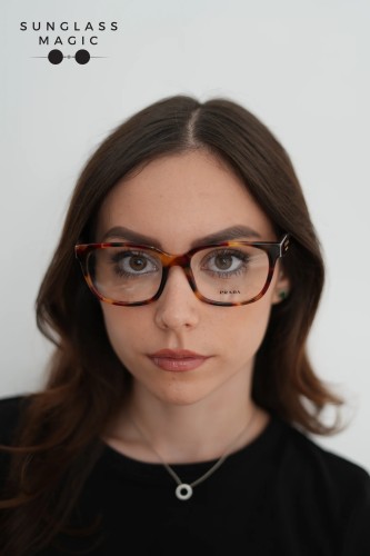 PRADA PR 17ZV - ​22A1O1 - ​54 Montature ottiche Rectangle