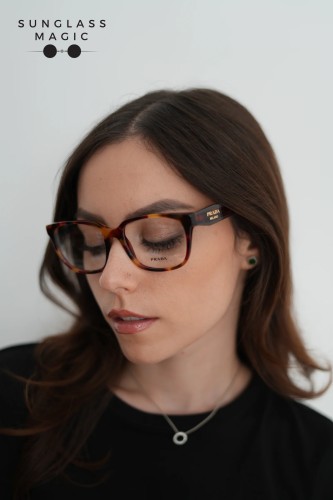 PRADA PR 17ZV - ​22A1O1 - ​54 Montature ottiche Rectangle
