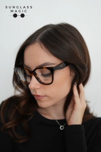 PRADA PR C11V - 14L1O1 - 53 Montature ottiche Butterfly