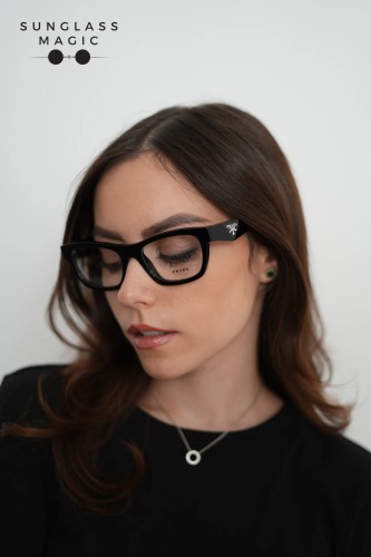 PRADA PR B01V - ​16K1O1 - ​54 Montature ottiche Black Square