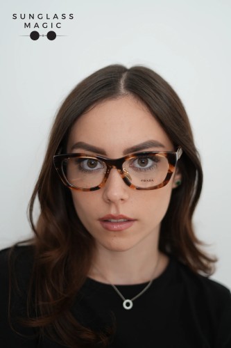 PRADA PR D11VD - 00K1O1 - 53 Montature ottiche