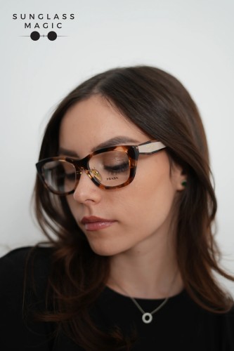PRADA PR D11VD - 00K1O1 - 53 Montature ottiche