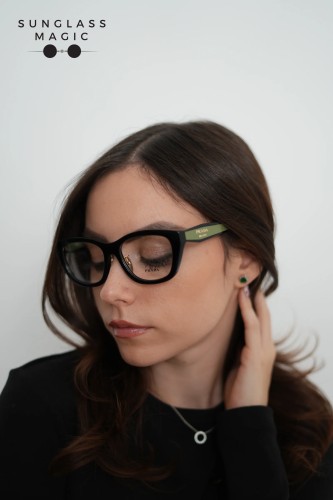 PRADA PR D11VD - 03K1O1 - 53 Montature ottiche Black