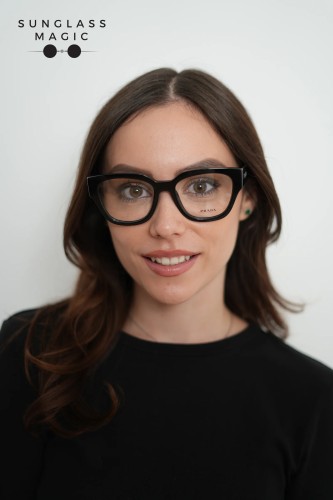 PRADA PR C06V - 16K1O1 - 52 Montature ottiche Black Oval