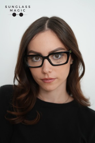 PRADA PR D05V - 03K1O1 - 53 Montature ottiche Black Rectangle