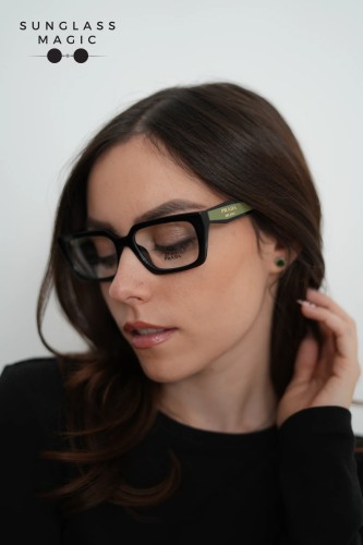 PRADA PR D05V - 03K1O1 - 53 Montature ottiche Black Rectangle