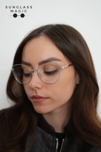 Jimmy Choo JC285 - 010 - 54 Montature ottiche Silver Cat Eye