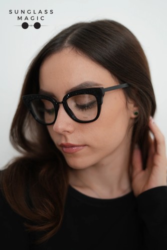 Jimmy Choo JC237 - 807 - 49 Montature ottiche Black Cat Eye