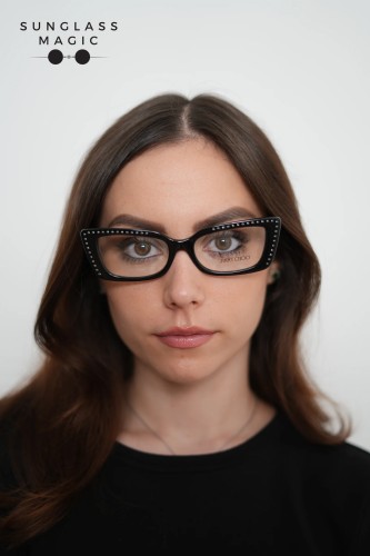 Jimmy Choo JC3018B - ​5000 - ​53 Montature ottiche Black Cat Eye
