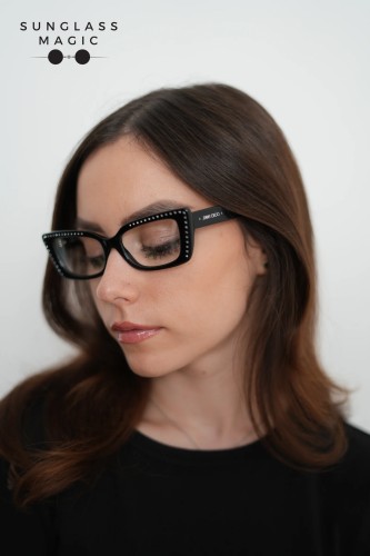 Jimmy Choo JC3018B - ​5000 - ​53 Montature ottiche Black Cat Eye