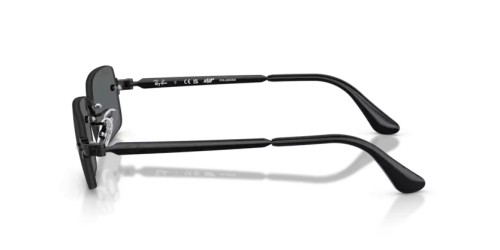 Ray-Ban RB3928 - 002/81 - 54 - CON LENTI POLARIZZATE Occhiali da sole Black Rectangle