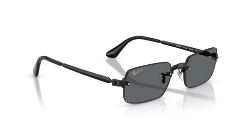Ray-Ban RB3928 - 002/81 - 54 - CON LENTI POLARIZZATE Occhiali da sole Black Rectangle