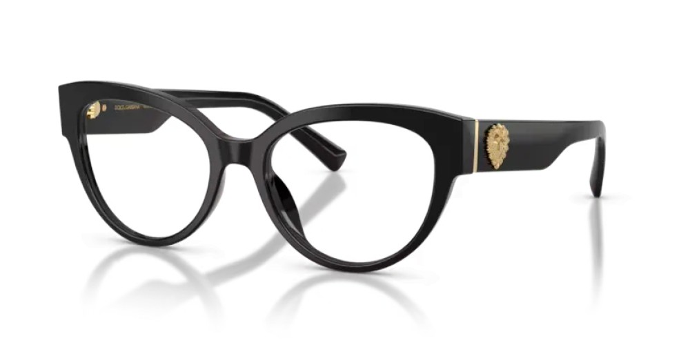 DOLCE & GABBANA DG3440 - 501 - 54 Montature ottiche Black Cat Eye