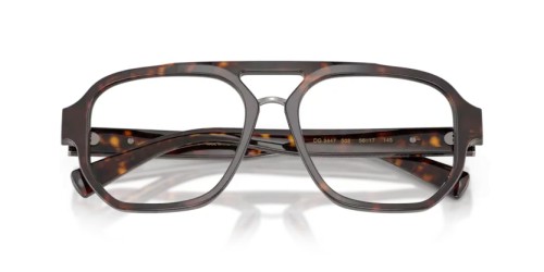 DOLCE & GABBANA DG3447 - 502 - 56 Montature ottiche Havanna Pilot (Aviator)