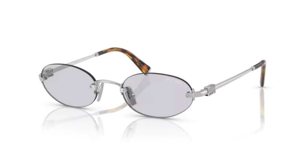 MIU MIU MU A54S - 1BC3F2 - 51 Occhiali da sole Argent Ovale