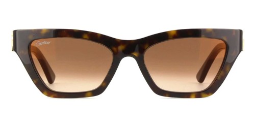Cartier CT0437S - 002 - 53 Occhiali da sole Cat Eye