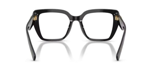 DOLCE & GABBANA DG3441 - 501 - 53 Montature ottiche Noir Angulaire