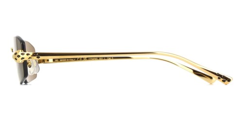 Cartier CT0474S - 001 - 56 Occhiali da sole Gold Square